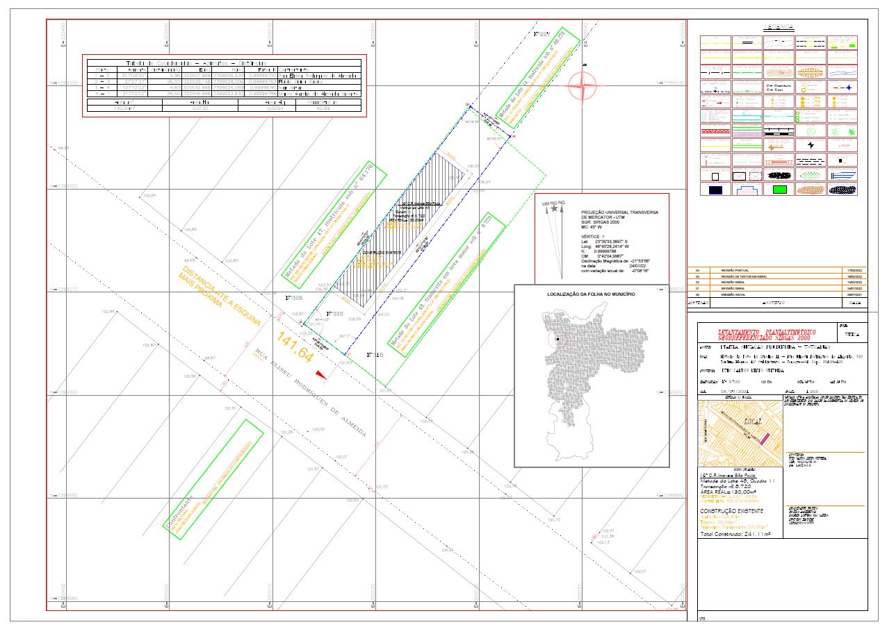 Levantamento Cadastral Arquitetônico